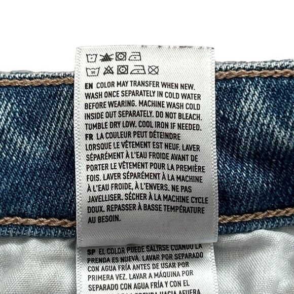 American Eagle Stretch Mom Straight Jean Size 2 - Picture 14 of 15